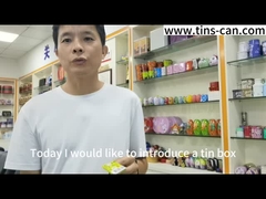 Il Natale in serie a forma di palla di tema di Natale inscatola 70mm Dia For Holiday Gift Promotion